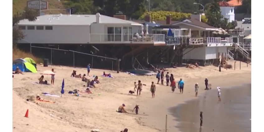 Калифорнийцы начали выходить на улицу в свете ослабления правил изоляции