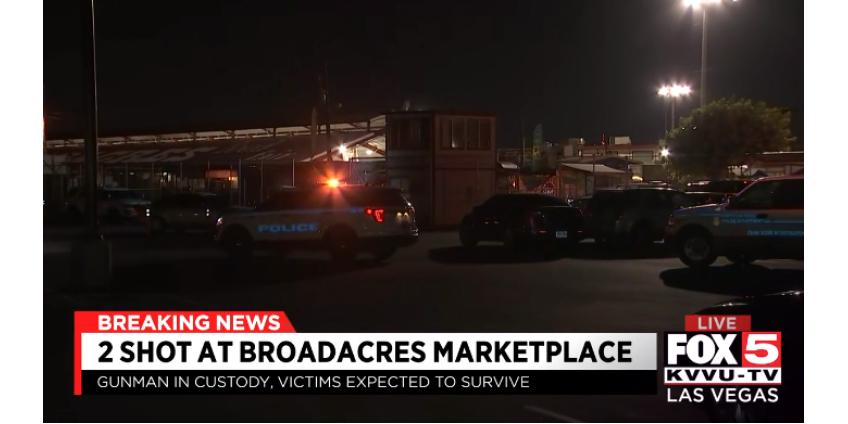 Полиция Северного Лас-Вегаса расследует стрельбу в торговом центре Broadacres swap meet