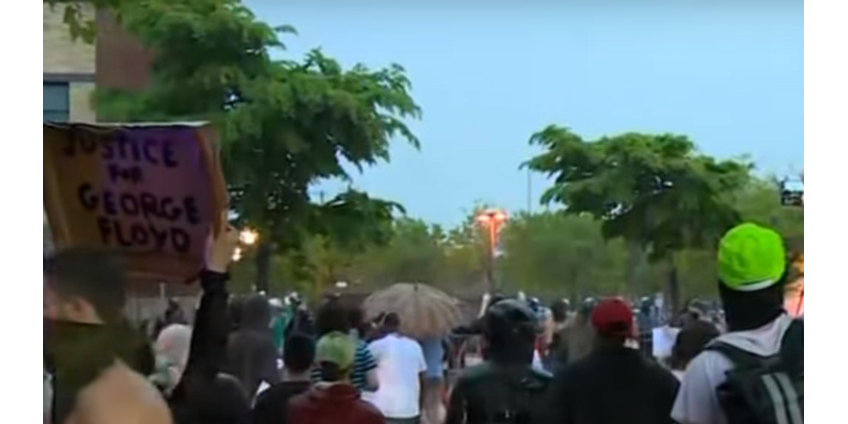 В Миннесоте прошли протесты под лозунгом "Я не могу дышать"