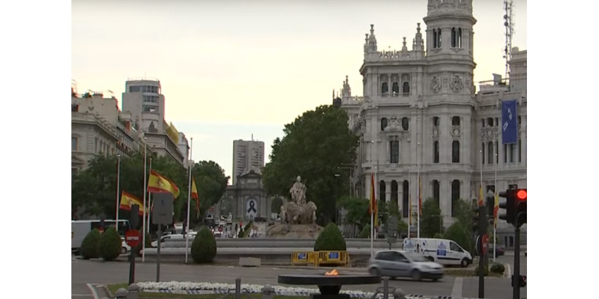 В Испании начался 10-дневный траур по умершим от коронавируса