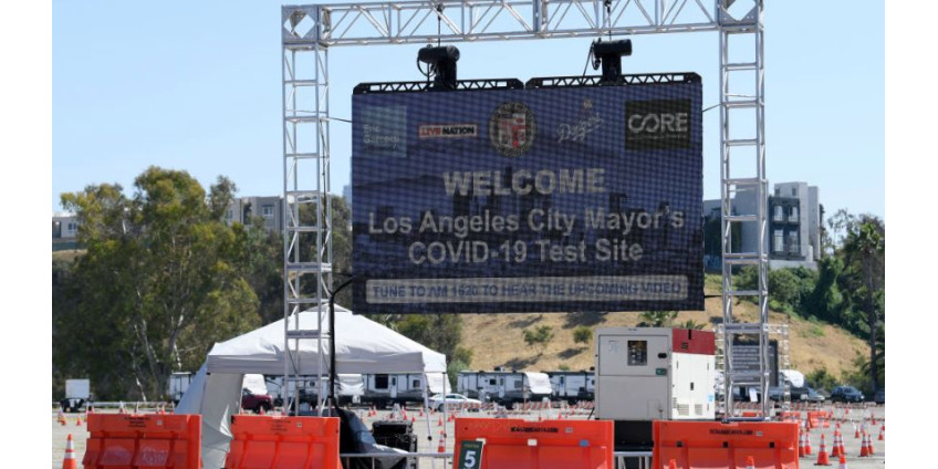 В Лос-Анджелесе закрылись 11 площадок для тестирования на COVID-19 из-за беспорядков