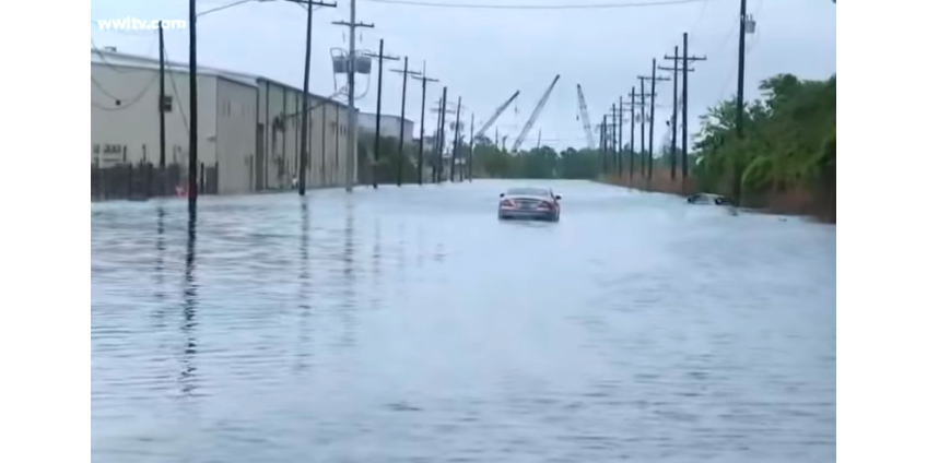 Стихия в США: тропический шторм "Кристобаль" на юге, пожары в Калифорнии, снежная буря в Вайоминге