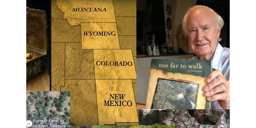 В США найдены "сокровища Фенна" стоимостью 1 млн долларов, спрятанные 10 лет назад