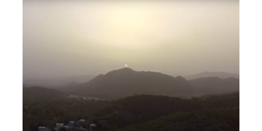 Пыль из Сахары накрыла Карибы и может охватить значительную часть территории США