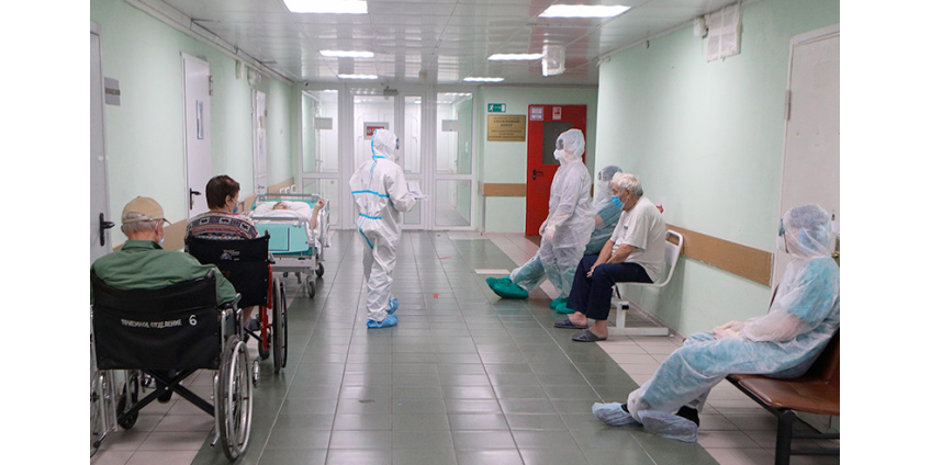 В России за сутки выявили 6852 случаев коронавируса, 188 человек умерли