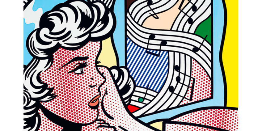 Картину Роя Лихтенштейна "Обнаженная с веселым рисунком" продали за $46 млн
