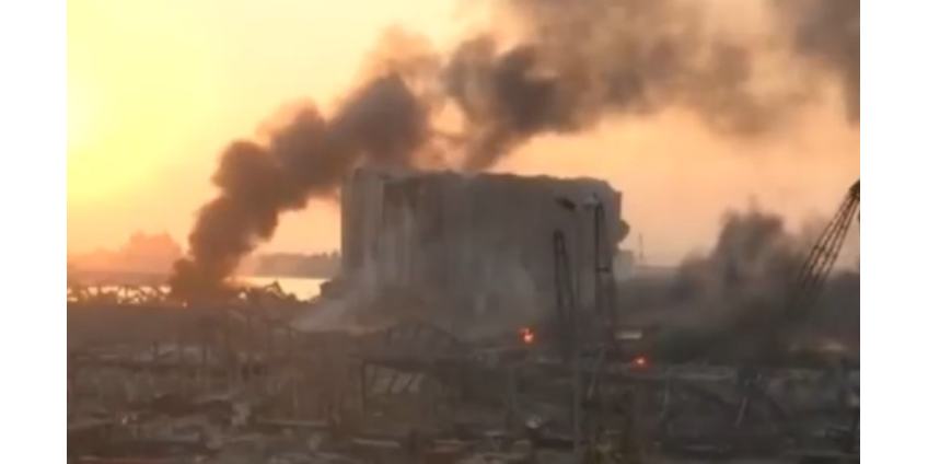 Причиной взрыва в Бейруте названо неправильное хранение селитры, город объявлен зоной бедствия