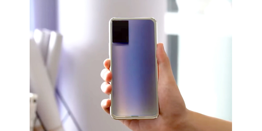 Компания Vivo показала прототип меняющего цвет смартфона