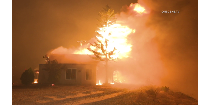 В Сан-Диего распределяют средства для помощи пострадавшим от пожаров