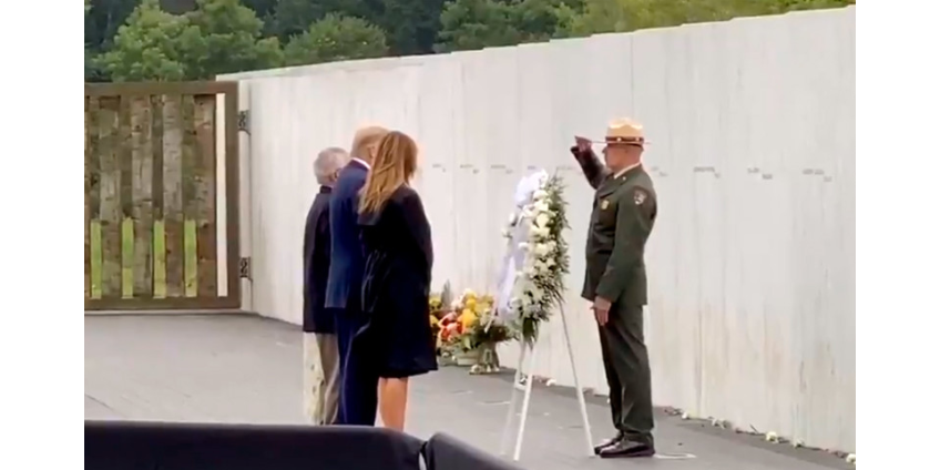 Байден, Пенс и Куомо почтили память жертв 11 сентября 2001 года