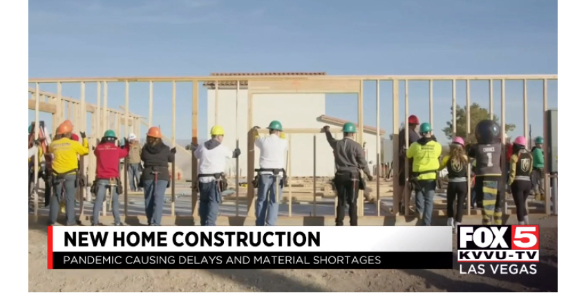 Строительство новых домов в Лас-Вегасе замедлилось из-за нехватки пиломатериалов