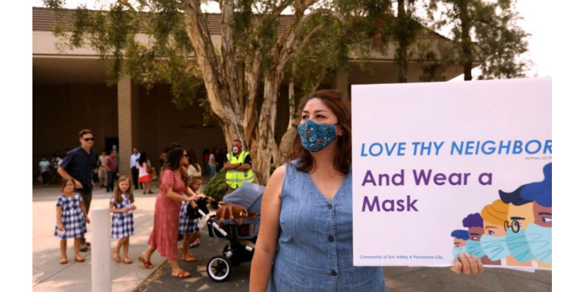 Большинство случаев COVID-19 в Лос-Анджелесе фиксируется у молодежи