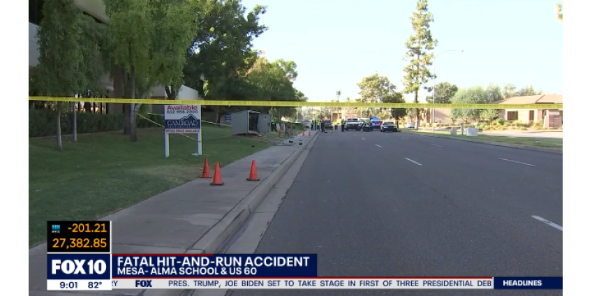 Полиция расследует наезд на пешехода в пригороде Финикса 