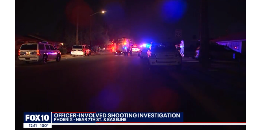 Полицейские из Финикса ранили вооруженного мужчину недалеко от 7th Street и Baseline