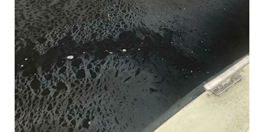 На Волге обнаружили топливное пятно площадью 5000 квадратных метров