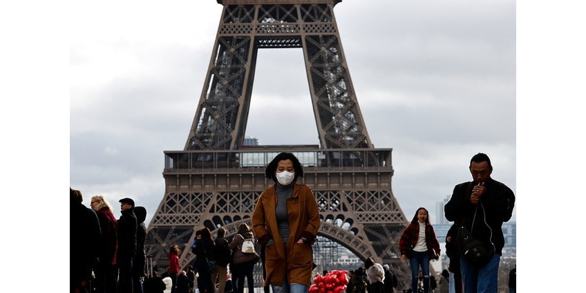 Во Франции число заражений коронавирусом превысило миллион