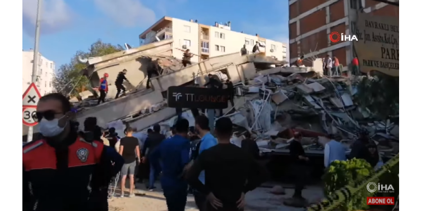 Землетрясение магнитудой 7.0 произошло в турецком городе Измире