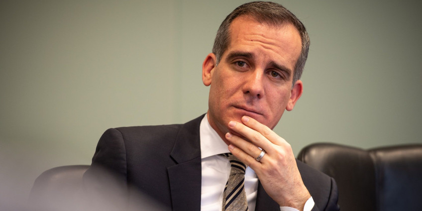 Протестующие не оставляют идею штурмовать резиденцию мэра Гарсетти