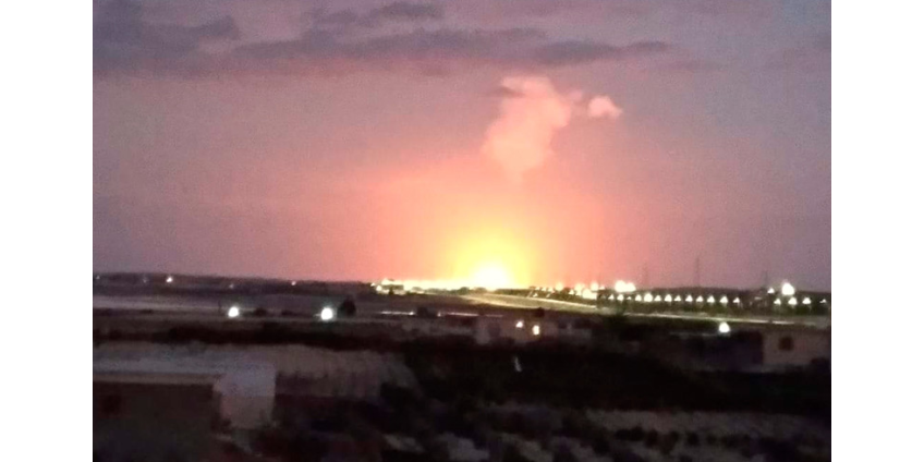 На Синайском полуострове произошел взрыв газопровода На Синайском полуострове произошел взрыв газопровода