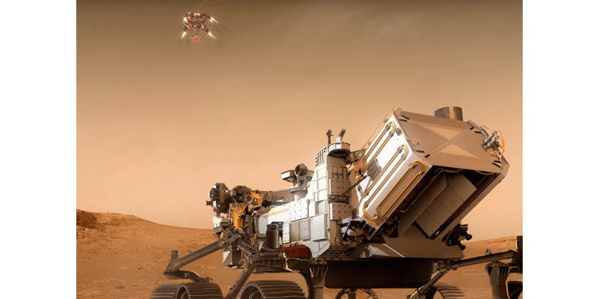 В NASA подготовили анимированное ВИДЕО будущей посадки марсохода Perseverance
