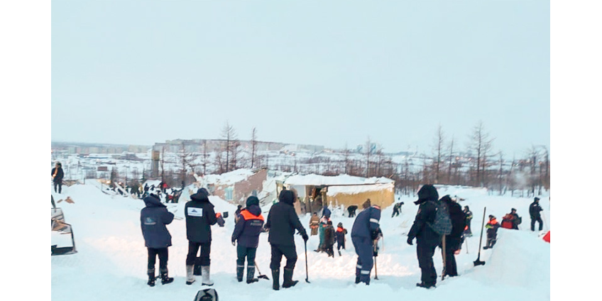Полуторагодовалый ребенок и его родители погибли при сходе лавины в Норильске