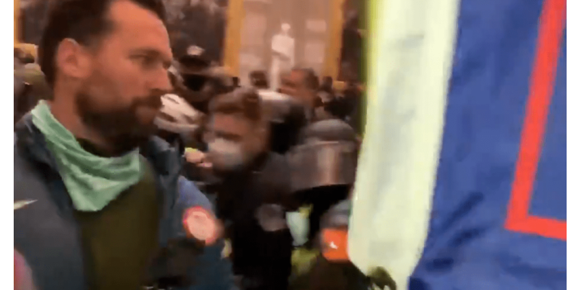 Олимпионик Клит Келлер принял участие в штурме Капитолия