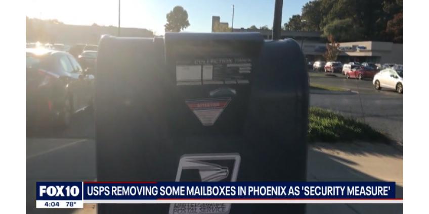 USPS удаляет некоторые почтовые ящики в Финиксе в качестве "меры безопасности"