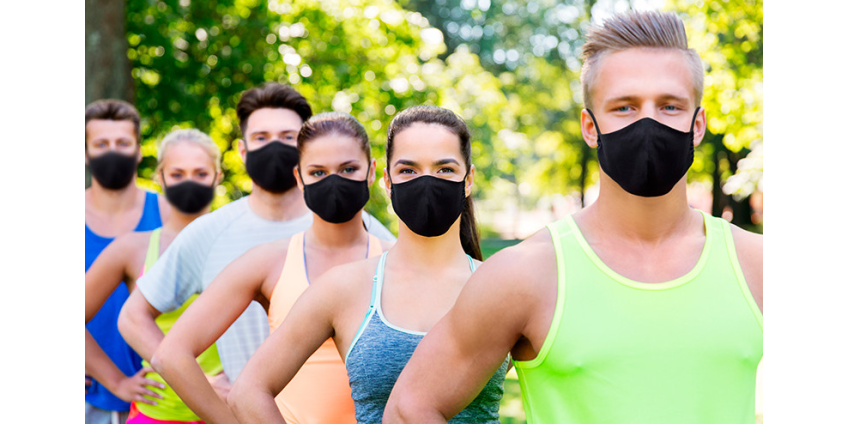 Во Франции разработали противовирусную маску для спортсменов