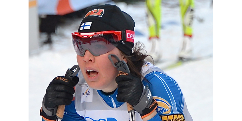 Финская лыжница пробежала 10-километровую гонку Кубка мира со сломанной ногой