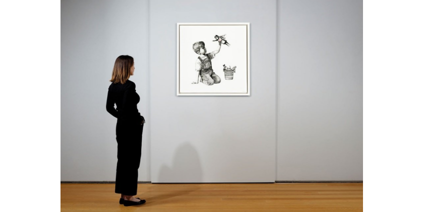 Картина Бэнкси, изображающая медсестер как супергероев, продана за рекордные 23 миллиона долларов