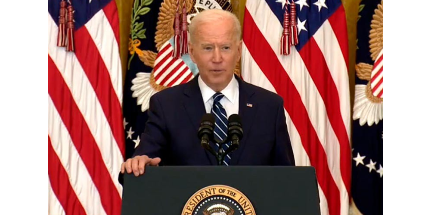 Байден дал первую пресс-конференцию на посту президента США