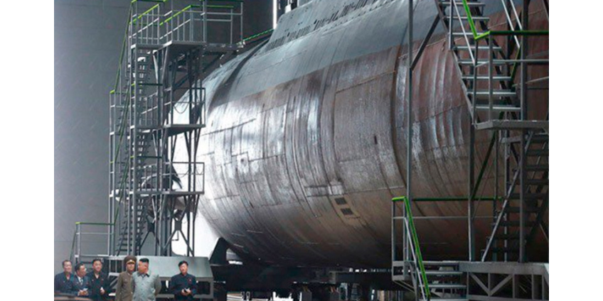 США и Южная Корея обнаружили у КНДР новую подлодку, предназначенную для пуска баллистических ракет