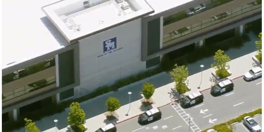 Студенты были эвакуированы после угрозы взрыва в школе Сан-Маркос