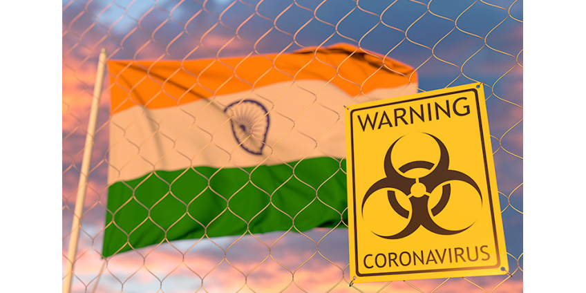 В Индии за сутки зафиксировано максимальное число смертей из-за коронавируса