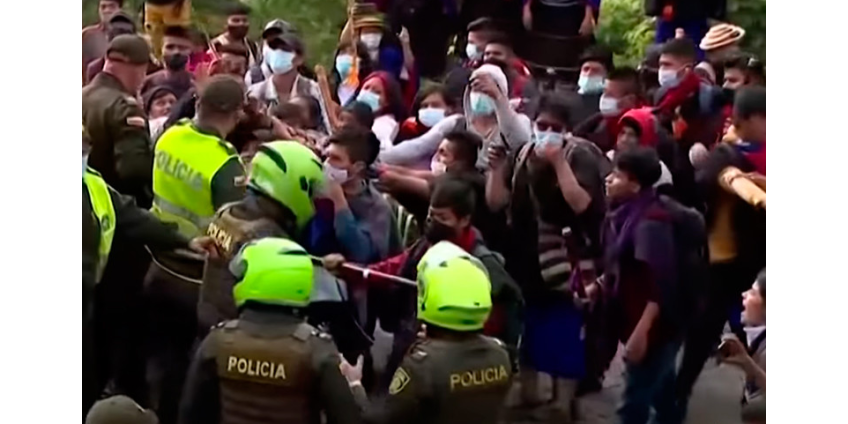 В Колумбии за неделю протестов пропали почти 400 человек, говорят правозащитники