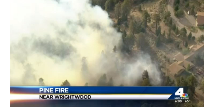 Пожар в районе Палмдейла уничтожил 442 акра растительности