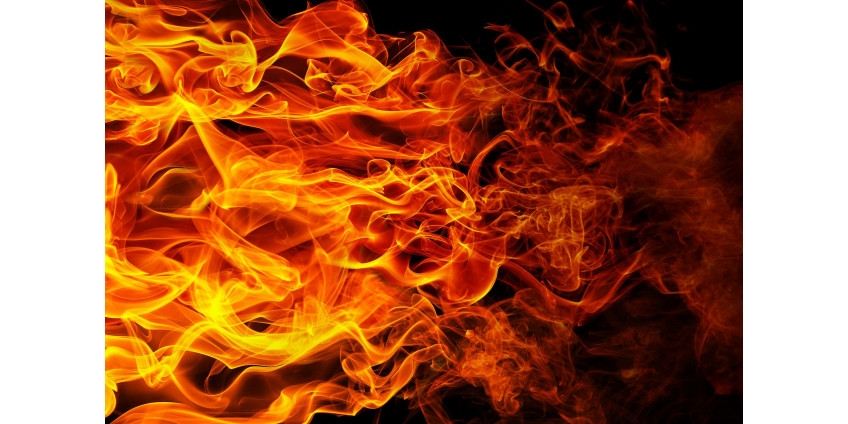 В Восточном Голливуде произошел крупный пожар