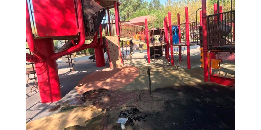 Двое подростков арестованы по подозрению в поджоге в парке в Хендерсоне