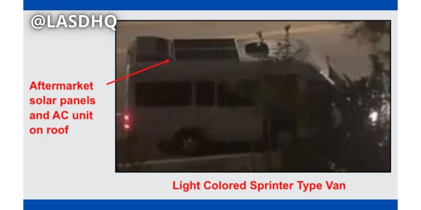 Полиция Лос-Анджелеса разыскивает фургон, из которого доносились крики о помощи