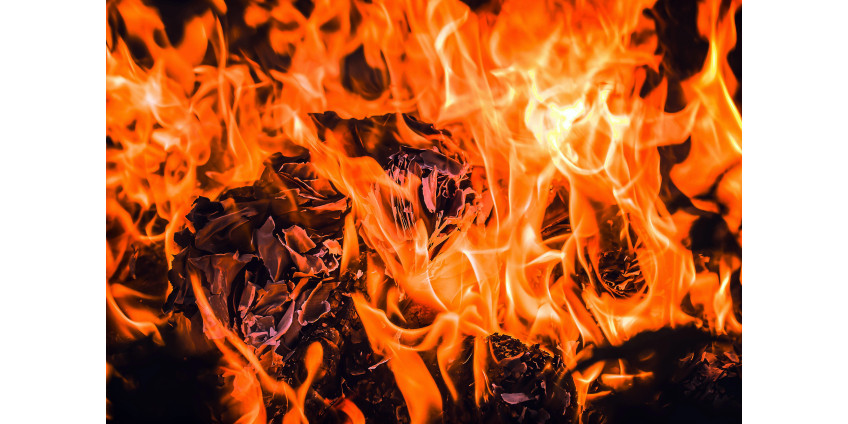 2 ребенка пострадали при пожаре в гараже Серра-Меса