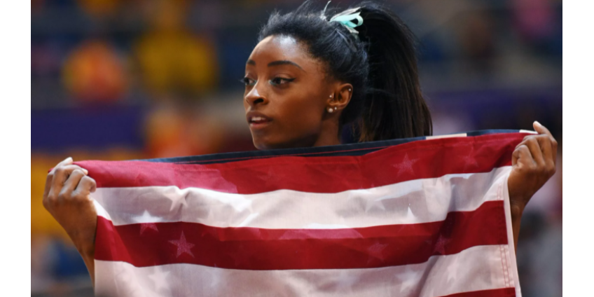 Гимнастка Байлз вошла в топ-100 самых влиятельных людей мира