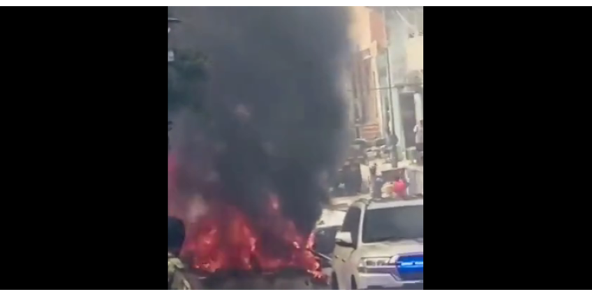 В столице Сомали произошел мощный взрыв