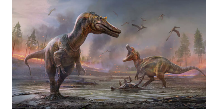 Ученые открыли два вида крупных динозавров, похожих на крокодилов