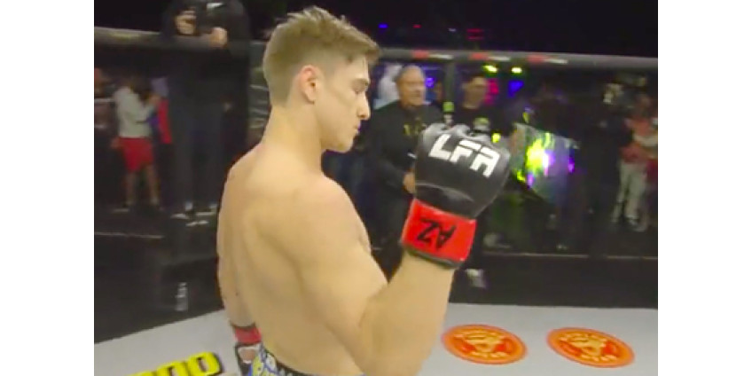 Непобежденный боец MMA нокаутировал соперника за 13 секунд