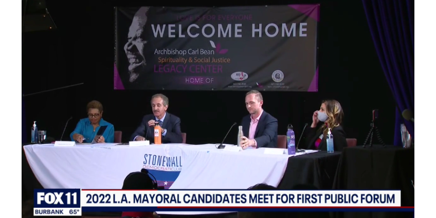 Кандидаты в мэры Лос-Анджелеса встретились на первом публичном форуме