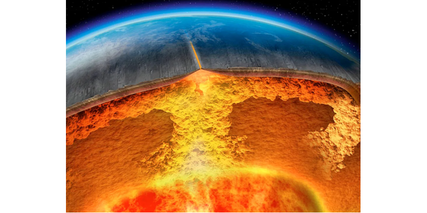 В мантии Земли нашли загадочные области