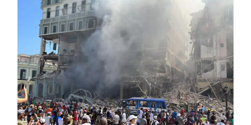 Число погибших при взрыве в отеле в Гаване превысило 30