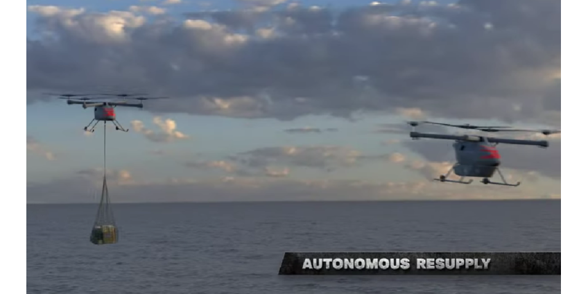 В США показали грузовой беспилотник