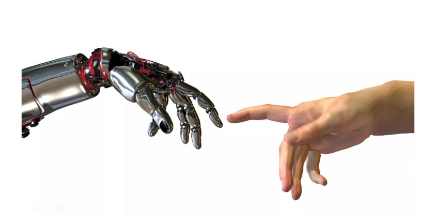 Робота одели в человеческую кожу