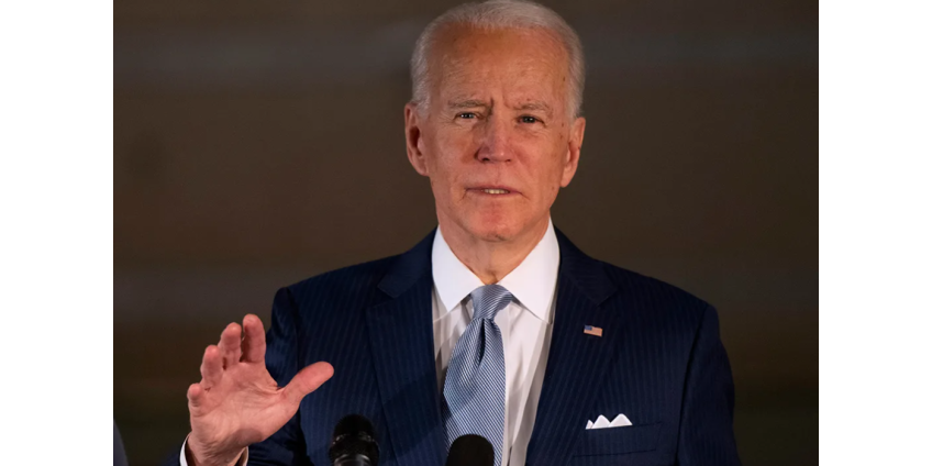 Назван процент поддерживающих Байдена американцев